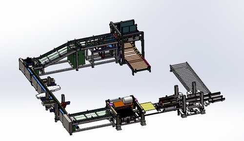 床板分条.铣弧生产线.